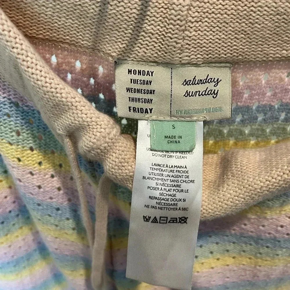 Anthropologie x Saturday/Sunday Taleen Striped Lounge Pants - size S - Picture 9 of 10